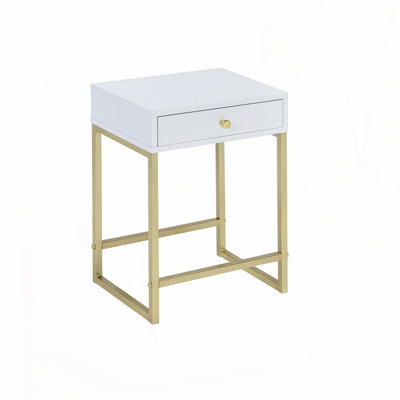Equilla End Table with Storage