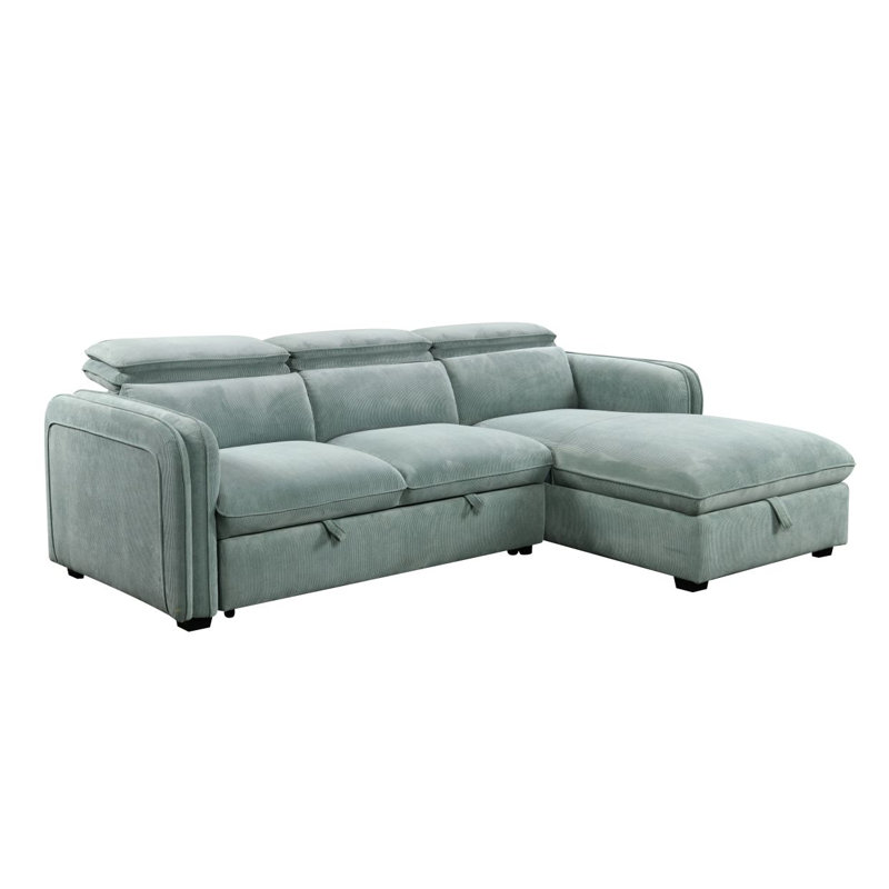 Canapé modulaire en chenille avec rangement Zavala