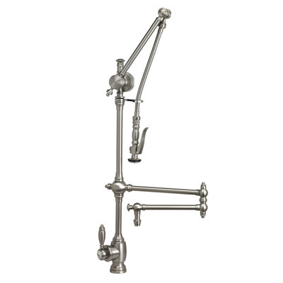 Traditional Gantry Pulldown Faucet - 18" Articulated Spout