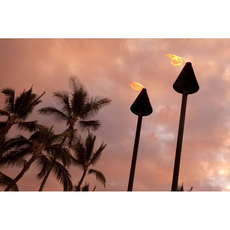 Torches Tiki par Dny59, H 8 po x l 12 po
