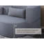 Canapé-lit double 79,5 po avec 2 coussins-489021956