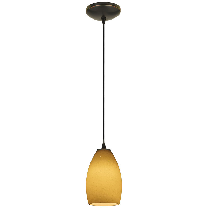Carballo 1 - Light Single Pendant, Maya, Oil Rubbed Bronze