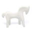 Horse-Matte White