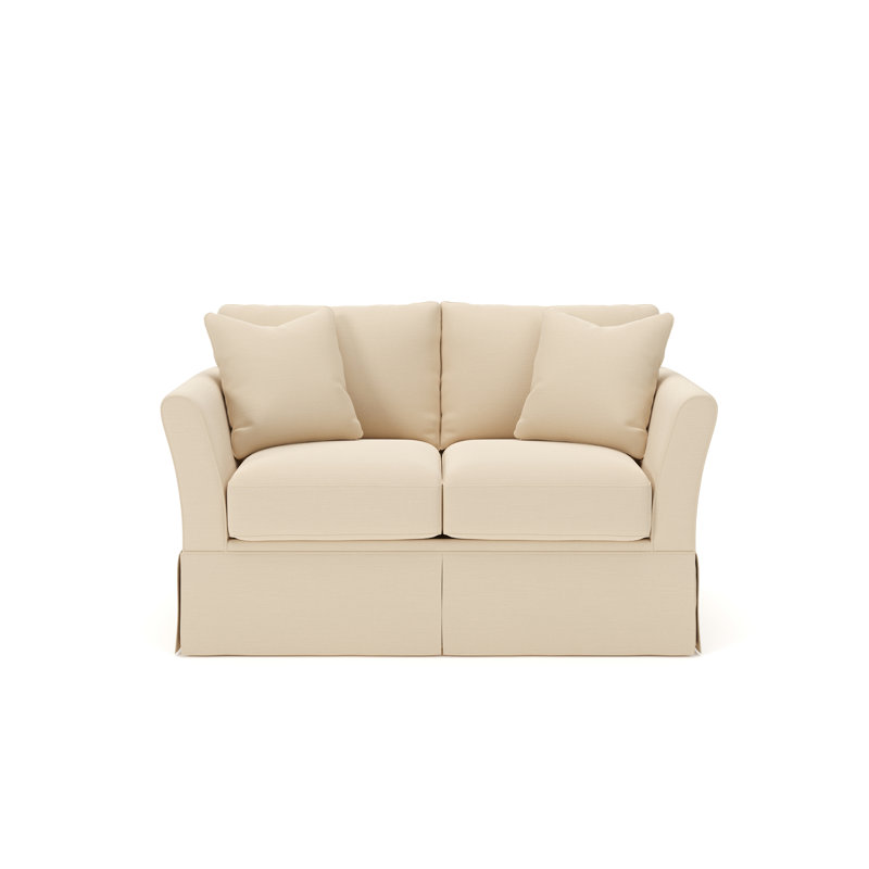 Causeuse rembourrée 63 po Shelby, Toile lin Sunbrella®