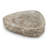 Grey Travertine Organic Shaped Rough Edged Bowl