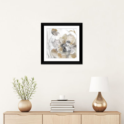 «Taupe Spring Poppy I», reproduction sur toile