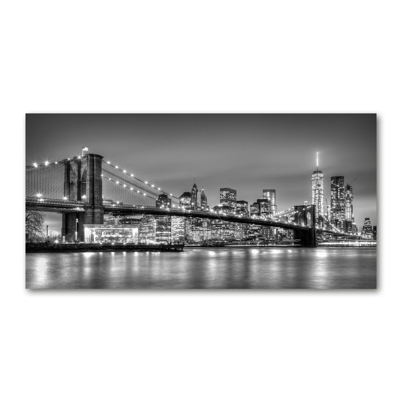 Brooklyn Bridge - Wrapped Canvas Print