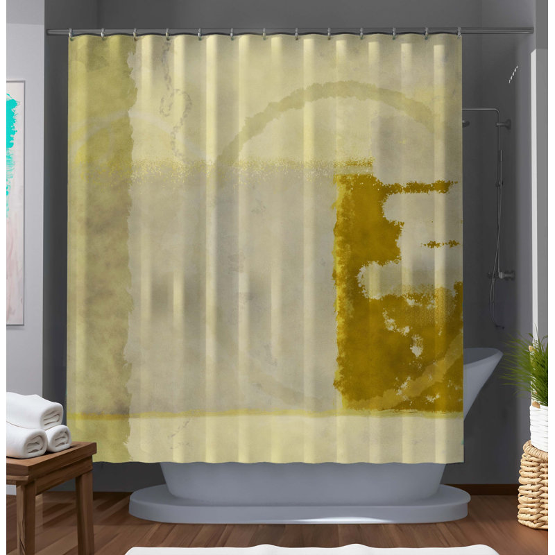 Rahema Abstract Shower Curtain