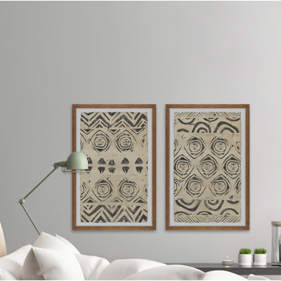 Motif Bazar Diptyque - ensemble de 2 reproductions de cadres photo