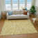 Premium Machine Washable Harsukhman AMF111 Yellow Rug