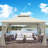 13 Ft. W x 11 Ft. D Steel Patio Gazebo-96070368