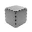 Ensemble de 10 cubes Zen Modular | Blocs structurels solides pour meubles et décor - gris-2131527569