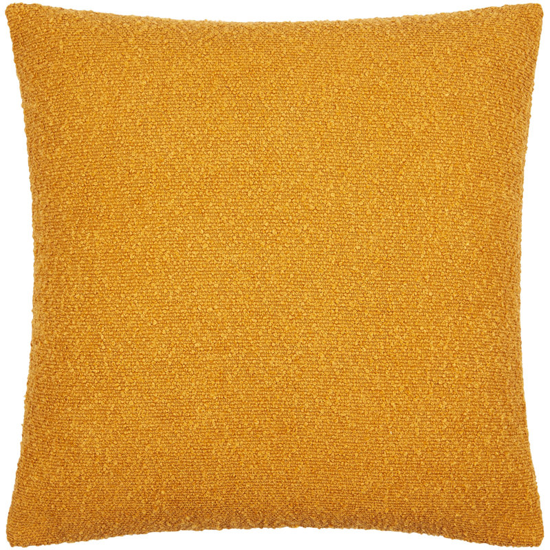 Housse de coussin Olinda, H 20 po x l 20 po, Housse de coussin seulement - sans coussin, Jaune