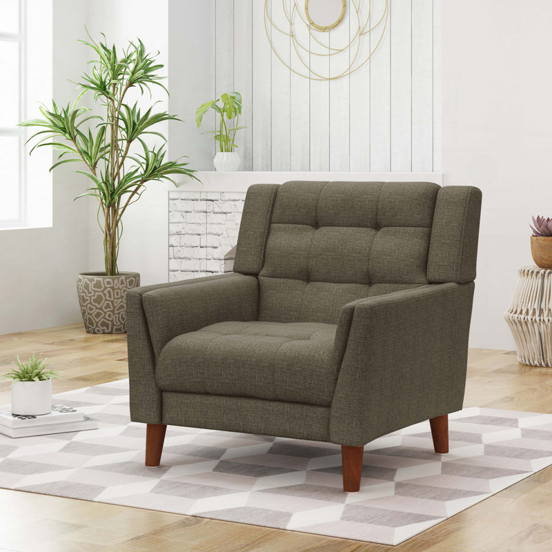 Fauteuil 30,5 po, Polyester moka