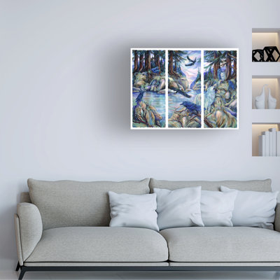 Art mural sur toile tendue - «Hidden Spirit of Nature» de Jody Bergsma pour décoration de salon, de chambre à coucher ou de bureau - 24 x 32