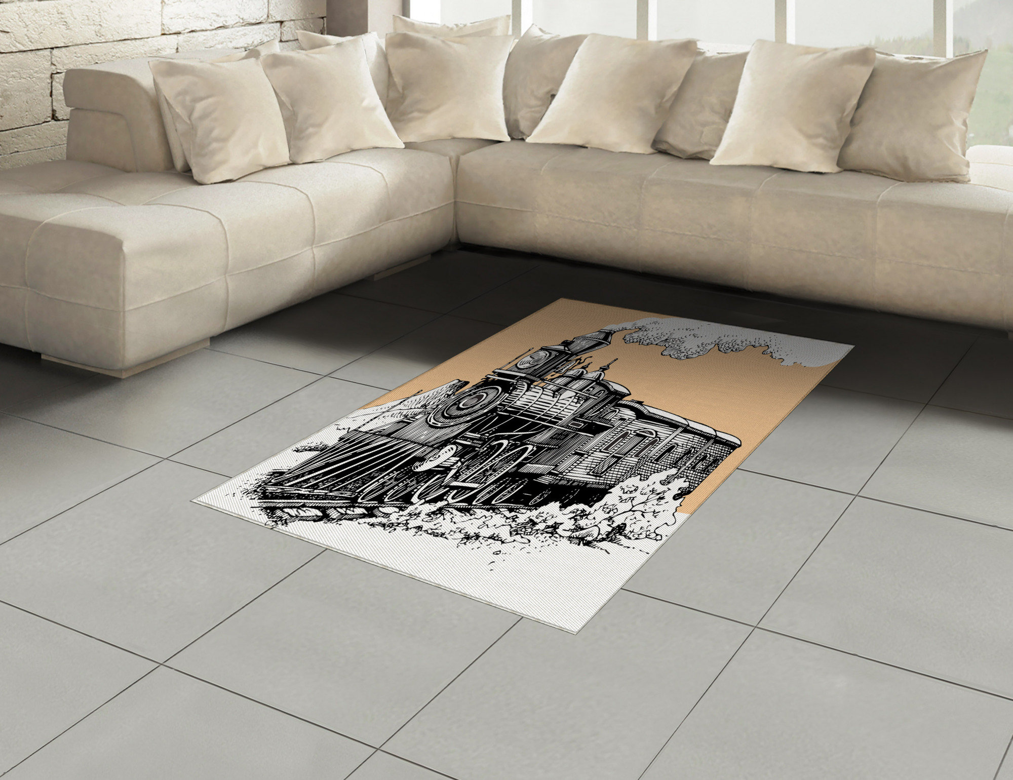 East Urban Home Steam Engine Steam Engine High Density Long Fiber Poly ...