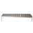 Aynura 8-Piece 76" Outdoor Reclining Chaise Lounge Set – 4 Aluminum Patio Loungers with 4 Matching Side Tables, 5 Adjustable Positions & Hidden Wheels - Brush Grey-1054002784