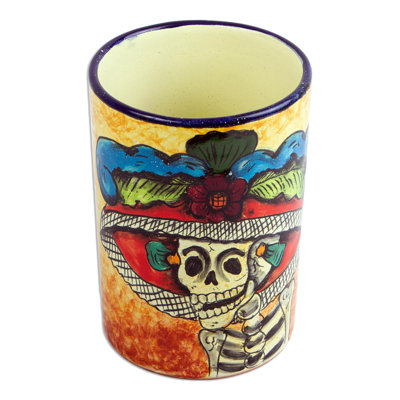 Vase en céramique Bungalow Rose Brilliant Catrina