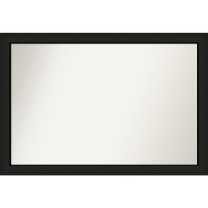 Phil Solid Wood Wall Mirror, Rectangle, 24.25" x 35.25"