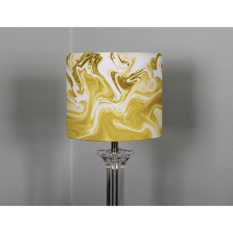 Cotton Drum Lamp Shade ( Uno ), 25cm H x 40cm W x 40cm D