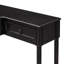 Console Console avec tiroirs pour le vestibule avec tiroirs saillants et longue tablette (espresso)-1942837385
