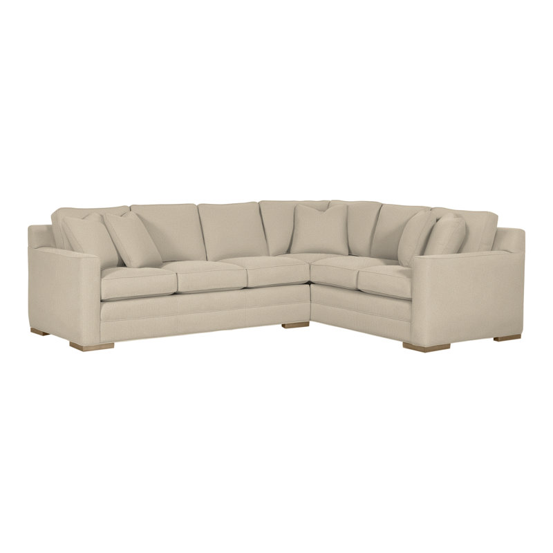 American Bungalow 2-Piece Summerton L-Sectional, Bennett Carolina, Hampton