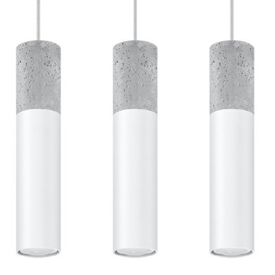 Amberle 3 - Light Cylinder Pendant