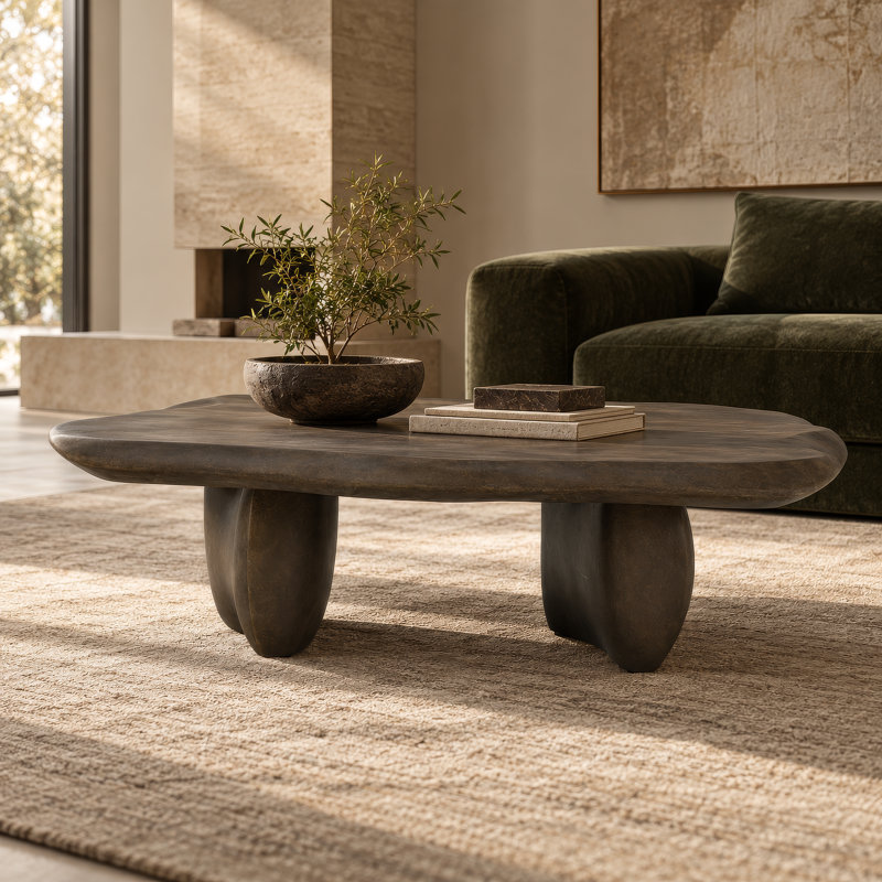 Table basse Slone - Modern Beige, Beige