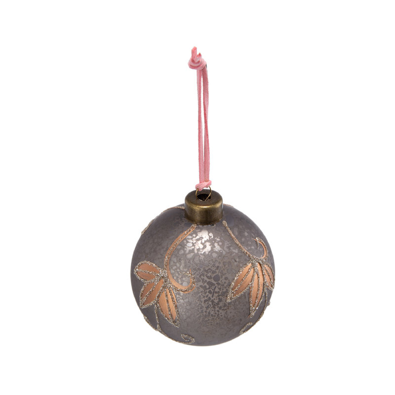 Ornement boule en verre