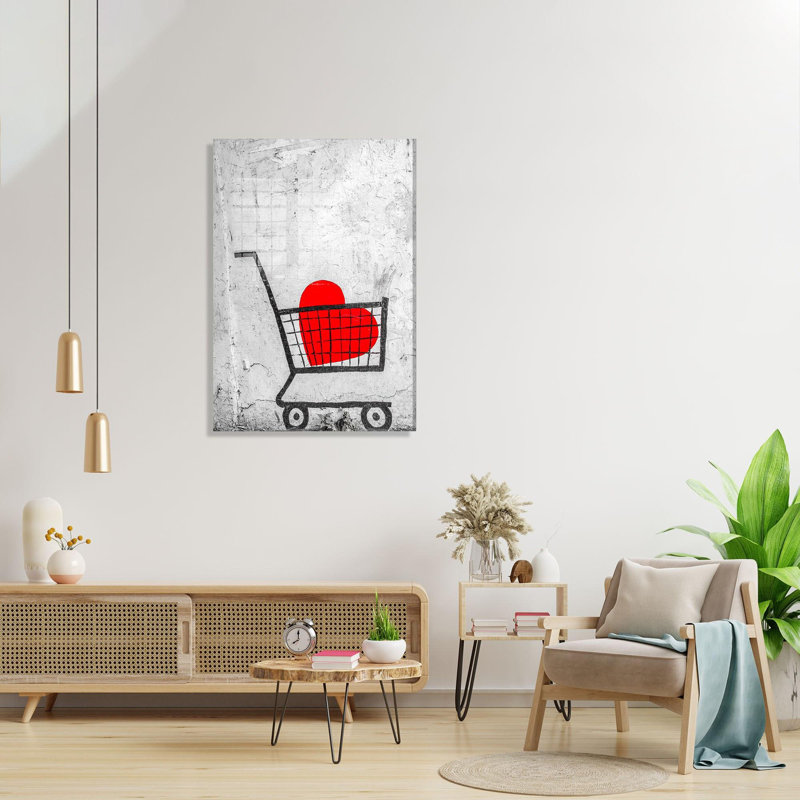 Boze Print on Glass, 65cm H x 45cm W