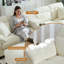 Canapé modulaire rembourré Corduroy-118704678