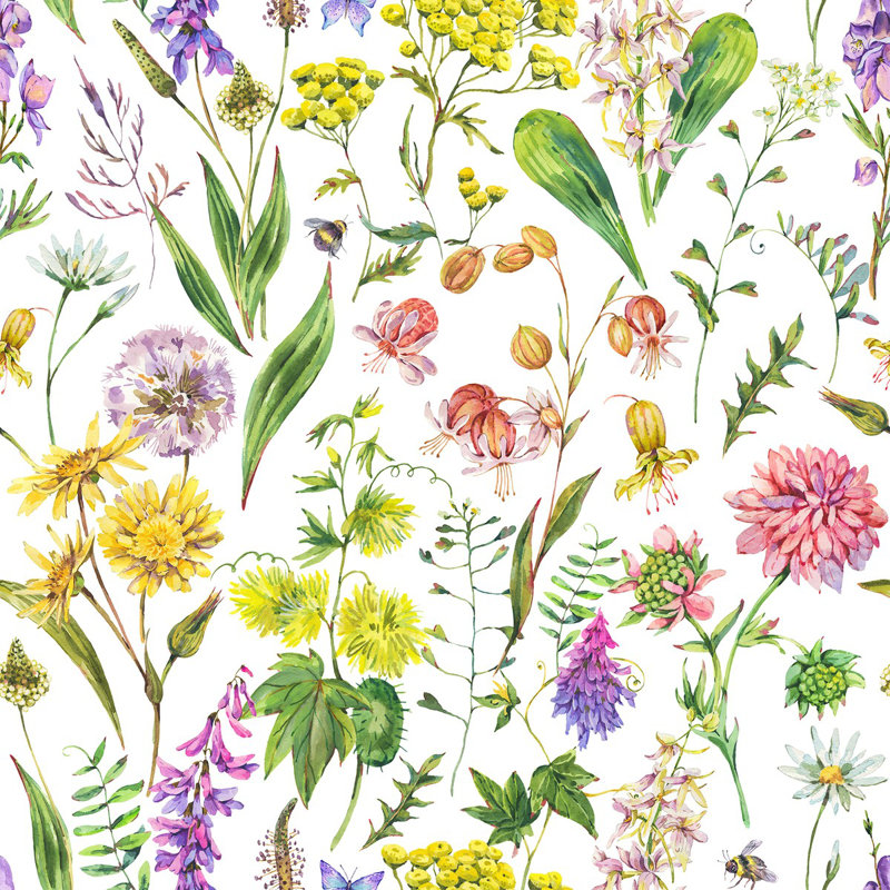Floral Tile