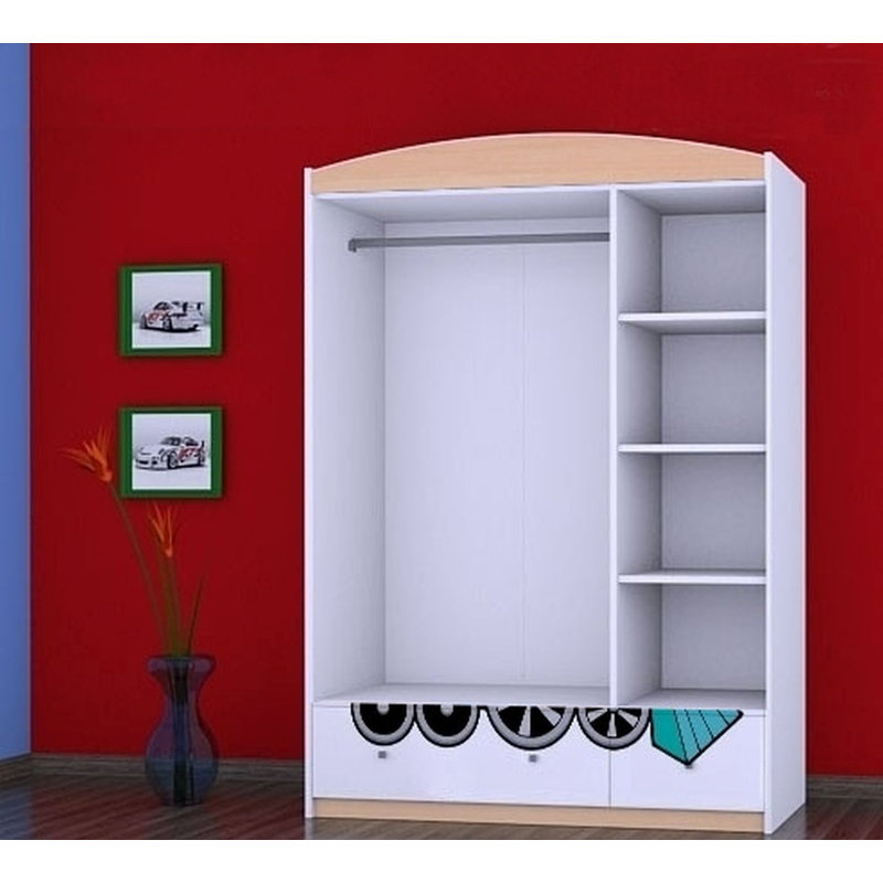 Steen 3 Door Wardrobe, Beige
