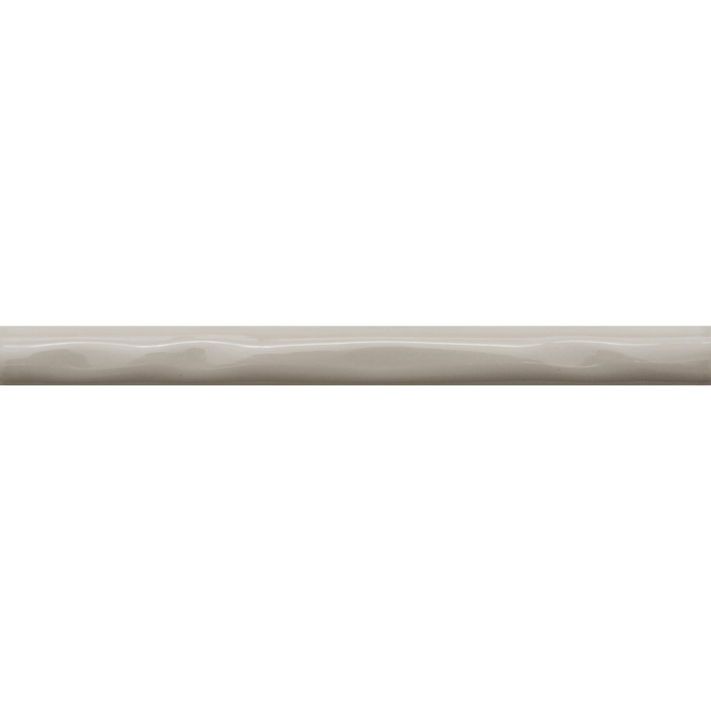 Chelsea 10'' L x 1'' W Ceramic Round Tile Trim The Tile Life 