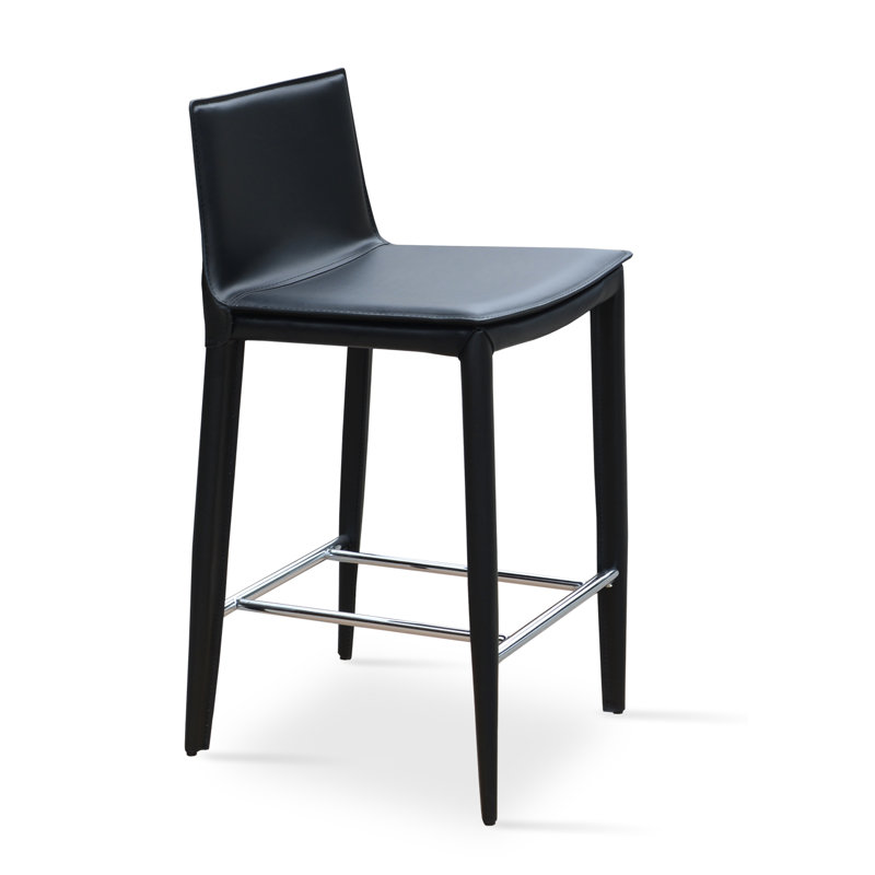 Tiffany Counter & Bar Stool, Gray, Counter Stool (25" Seat Height)