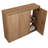 12" Wall Mounted Bathroom Side Cabinet, 3 Soft Close Doors, Adds Style To Storage Unit, For Optimal Use-892202097