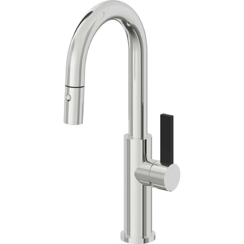 Corsano Pull Down Kitchen Faucet with BFB Series Handle, Polished Chrome