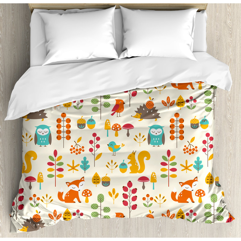Quilt Set, Queen Duvet Cover + 2 Standard Shams