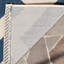 Tapis intérieur / extérieur bleu marine / beige Arneshia-20794249