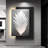 Luxury-Style High-End Sandstone Feather Wall Decor With Light-1656708334