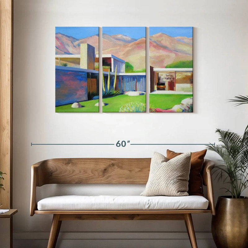 Lilie Palm Springs Sunday, 28" H x 45" W