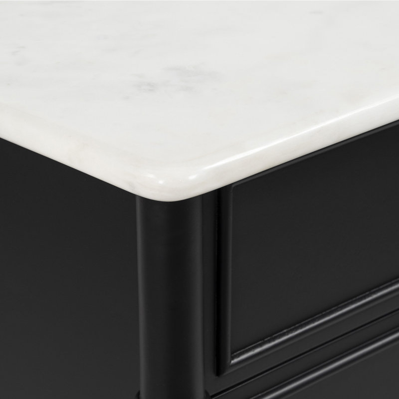 Berlin 3 Drawer Nightstand