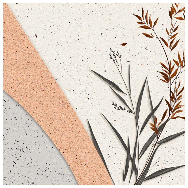 Toile de galerie botanique - décoration murale nature en plusieurs tailles, 12 x 12 pouces