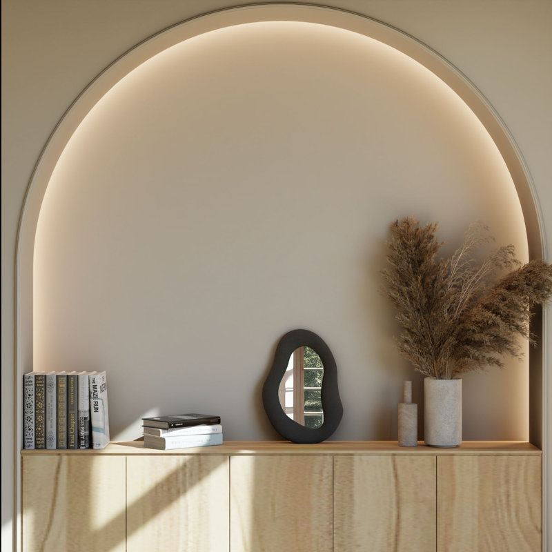 Miroir décoratif, Noir