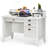 Vintage Computer Desk With 4 Drawers And Shelves-95849771