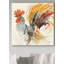 «Festive Rooster II» par Albena Hristova - impression sur toile tendue-31880501