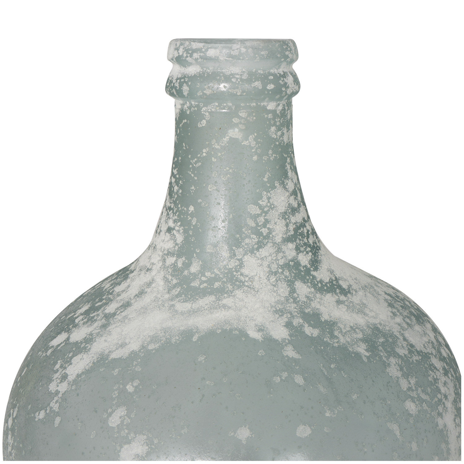 Handmade Iron Decorative Bottle, 16.5" H x 10.5" W x 10.5" D