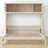Full Size Murphy Bed With Storage-1125449802
