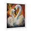 Décoration murale cubique cygne Sonata I - cygnes animaux-97170509-97170502