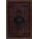 Haven Wool Oriental Area Rug in Burgundy/Navy